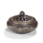 ceramic cloisonne incense burner backward incense burner incense channel enamel 1