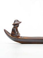 fisherman fishing sandalwood incense burner home decorative incenses burner 3