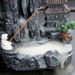 high mountain flowing water line incense burner sandalwood backflow incense burner 3