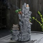 high mountain flowing water line incense burner sandalwood backflow incense burner 4