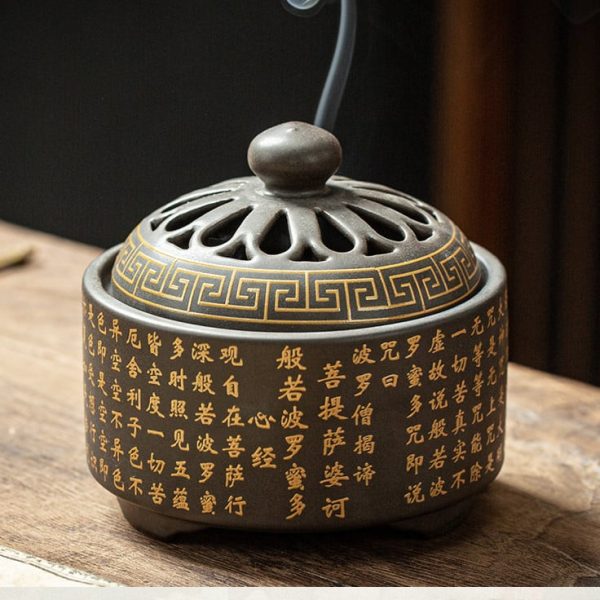 indoor incense burner decoration sandalwood stove ceramic color plate incense burner id 1212