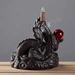 xianglong opera pearl ceramic incense burner with backflow for buddhist supplies 1