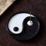 Ceramic Yin Yang Zen Incense Holder 4