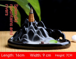 River and Mountain Backflow Incense Burner 2