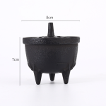 Small Cast Iron Antique Incense Burner 4